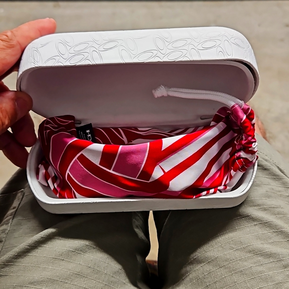 Women's Oakley sunglasses.